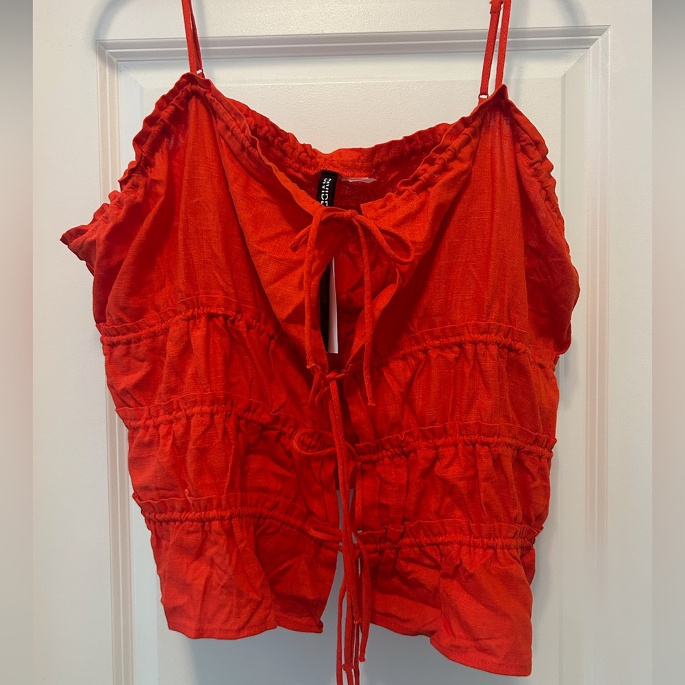 NWT H&M Tie Shirt